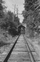 Railroad tracks looking north toward Happy Hollow circa 1966.jpg