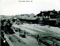 Frisco Depot and Harvey House 1911.jpg