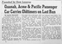 Last QA&P passenger train 1950.jpg