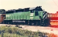 SLSF 767 (1)-BN 3057 Thayer, MO. 7-2-84 RR Taylor Photo.jpg