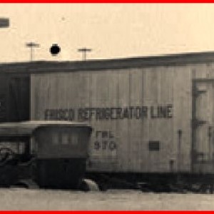 McAllen depot with FRL Reefer   detail