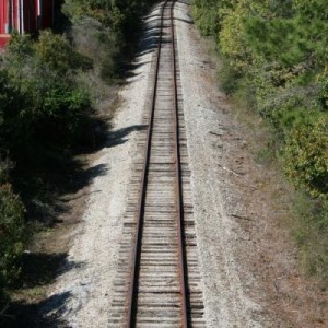 looking north from the Viaduct Rd viaduct