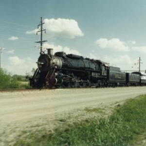 Frisco 1522 at former site of Hely Crushed Stone.