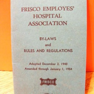 hospital rules 1954
