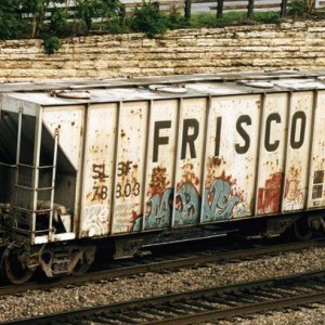 FRISCO COVERED HOPPER 78803 KC WEST BOTTOMS