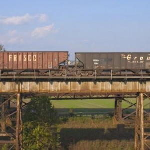 frisco & rio grande on frisco bridge in thayer ark