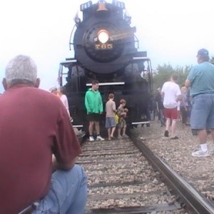 765 idling in Alma after the 50 mile run from Owasso.