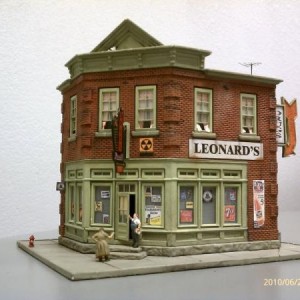 1950's era Leonard's Drug Store I'll use for AP credit.  It is an Ed Fulasz kit.