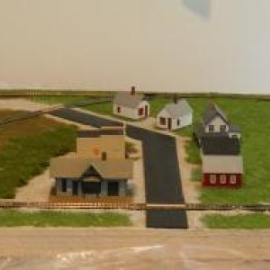 This is with all the houses down and some shrubs added