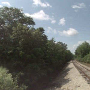 135th St crossing looking south toward 139th Street crossing