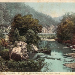 Postcard Lancaster, Arkansas