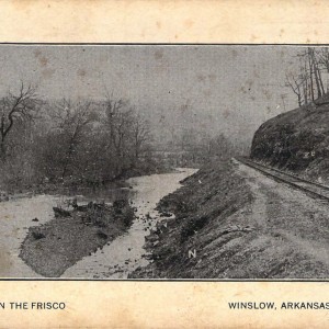 Postcard Winslow, Arkansas