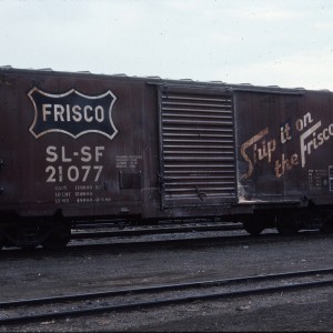 Boxcar 21077 - August 1983 -  Great Falls, Montana