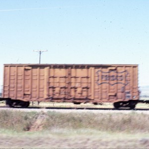 Boxcar 11200 series - August 1983 - South of Shelby MT