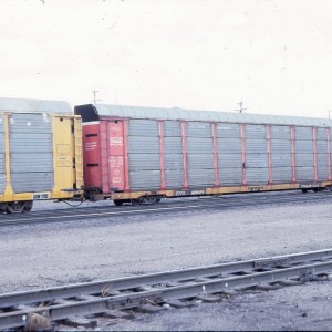 Autorack 820854 - August 1984 - Green River, Wyoming