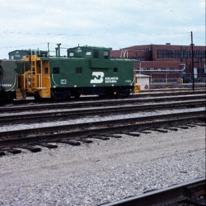 Caboose BN 11560 ex SLSF 1232 Springfield, Missouri