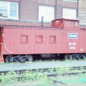 Caboose 876 - May 1985 - Wichita, Kansas