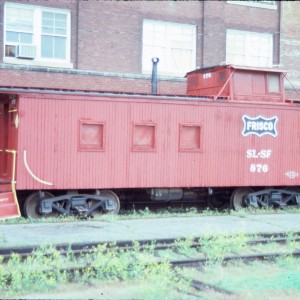 Caboose 876 - May 1985 - Wichita, Kansas