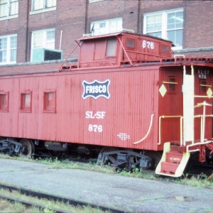 Caboose 876 - May 1985 - Wichita, Kansas