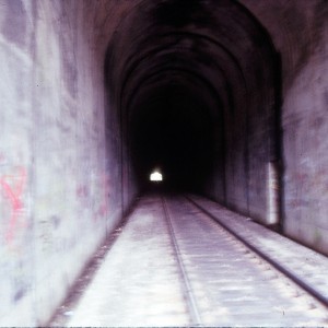 Winslow, Arkansas - July 1989 - Tunnel interior looking South