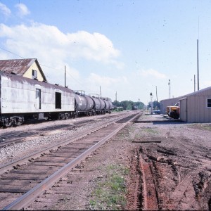 Springdale, Arkansas -  May, 1985 - Yard looking South