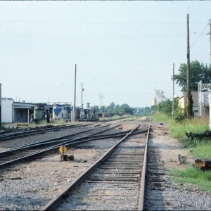 Springdale, Arkansas -  July, 1989 - Looking North from A&M Shops