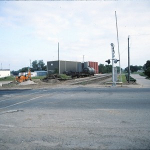 Springdale, Arkansas -  July, 1989 - Looking SE of depot