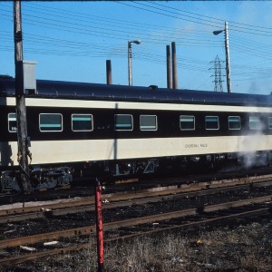 Streamline CN Churchill Falls ex-Frisco 1450 Pierre Laclede - April 1976 - Unknown location