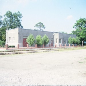 Bentonville, Arkansas Depot - July 1989 - Looking North/Northeast