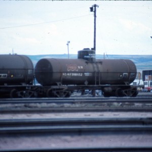 Tank car 191012 - May 1985 - Billings, Montana