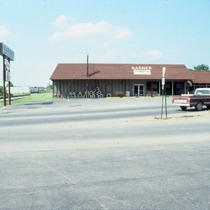 Rogers, Arkansas - July 1989 -  at Bentonville Lead on Locust Street looking North