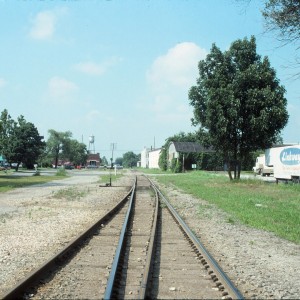 Rogers, Arkansas - July 1989 - Looking North towards West Elm