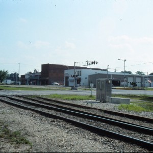 Rogers, Arkansas - July 1989 - Looking Southwest towards West Poplar Street