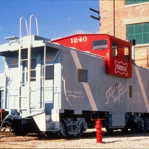 Caboose 1240 - June 11976 Springfield, Missouri (Golden Spike Productions)