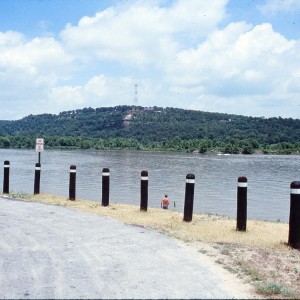 Bridge - Van Buren, Arkansas - July 1989 - Overlook