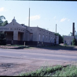 Fayetteville, Arkansas Depot - May 1985 - Looking Northwest