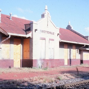 Fayetteville, Arkansas Depot - May 1985