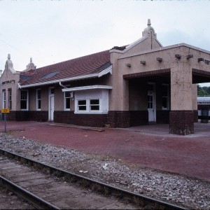 Fayetteville, Arkansas Depot - July 1989 - Looking Northeast