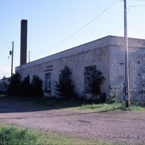 Fayetteville, Arkansas - May 1985 - Freight house looking Southwest