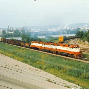 GP38-2 428 - May 1980 - Tulsa, Oklahoma (Trackside Slides)