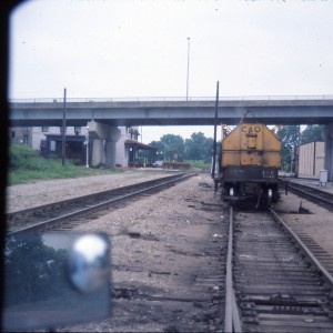 Fort Smith, Arkansas - May 1985 - Yard looking South