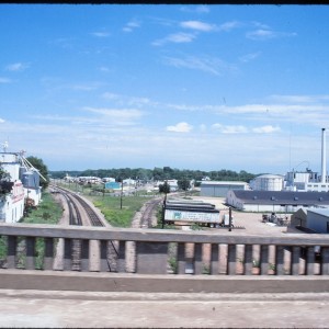 Monett, Missouri - May 1985 - Looking East off South Lincoln bridge