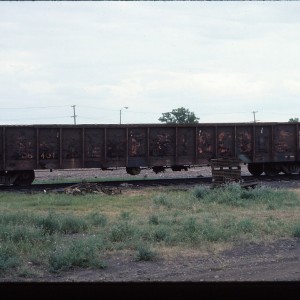 Gondola 65401 60 foot - August 1983 - Great Falls, Montana