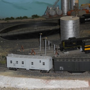 Turntable at Monett Yard