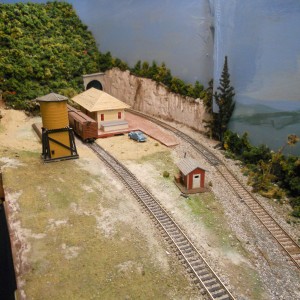 Approaching the Boston Mountain Tunnel at Winslow, AR