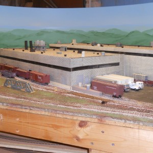 Side view of Norge Plant
