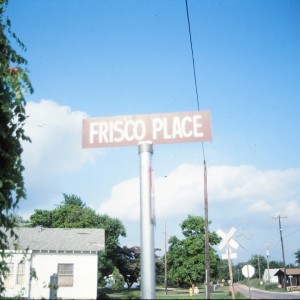 Lowell, Arkansas - July 1989 - Street sign