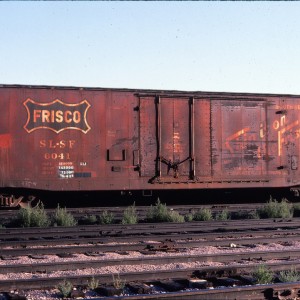 Plugdoor boxcar 6041 - August 1983 - Livingston, Montana