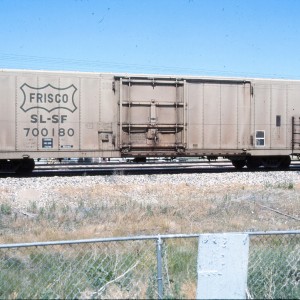Boxcar 700180 - July 1989 - Casper, Wyoming