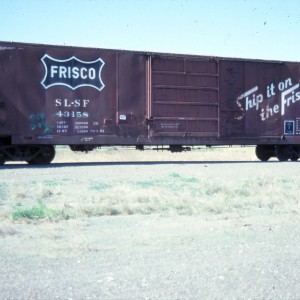 Boxcar 43158 - May 1985 - Great Falls, Montana